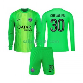 Paris Saint-Germain PSG Lucas Chevalier 30 Fodboldtrøjer Målmand Børn Udebanesæt 2025/26 Langærmet